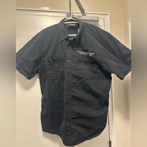 Harley-Davidson Men's Dark Button-Down Shirt